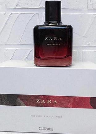 Zara red vanilla