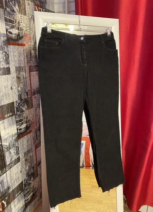 Чорні вельветові джинси, xl, marisota1 фото