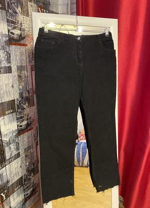 Чорні вельветові джинси, xl, marisota4 фото