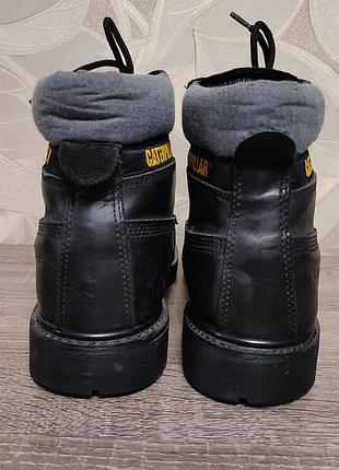 Мужские кожаные ботинки caterpillar size 44