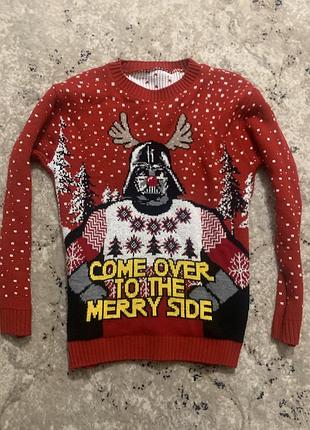Свитшот star wars новогодний