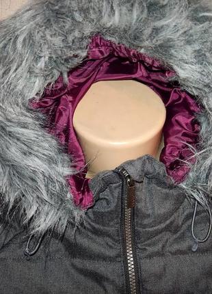 Зимова вкорочена жіноча куртка , 44-464 фото