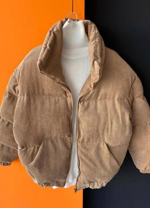 Мужская куртка вельветовая / молодежные куртки осень - зима