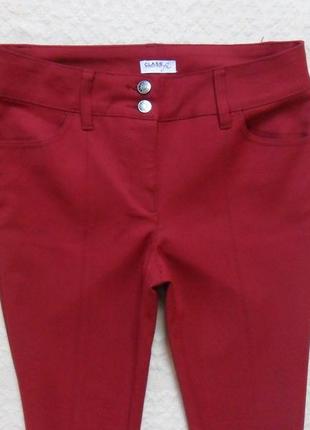Стильные коттоновые штаны брюки скинни class fx, 10-12 размер.2 фото