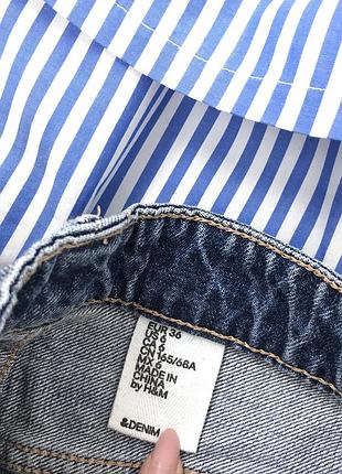 Джинсові шорти h&m 6