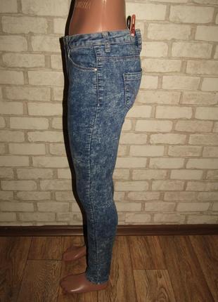 Зауженные джинсы р-р 8-36 super skinny4 фото