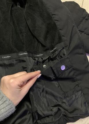 Куртка пуховик calvin klein курточка оригінал (оригинал кальвин кляйн)3 фото