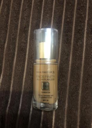 Max factor facefinity all day flawless 3-in-1 foundation spf 20 vegan2 фото