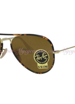 Окуляри ray ban rb3025 aviator 58mm havana one size