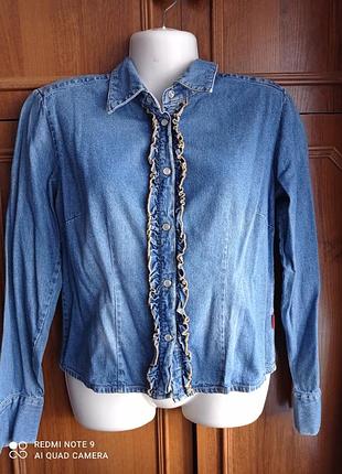 Джинсовая рубашка