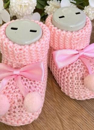 В’язані шкарпетки пінетки