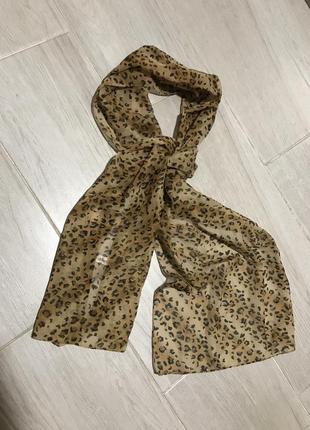 Леопардовий шарф 🐆