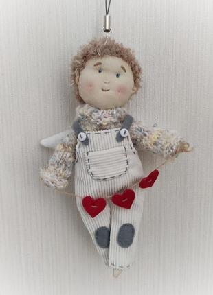 Ангел, текстильная кукла ручной работы,день влюбленных2 фото