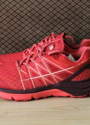 Кросівки the north face ultra vertical vibram оригінал нові розмір 38 устілка 24 см червоні