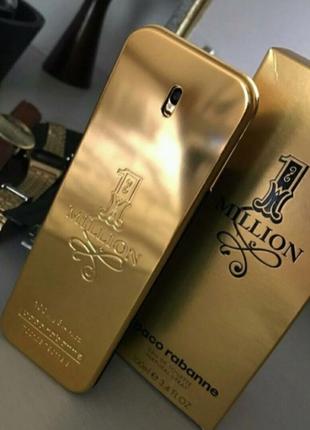 Туалетная вода мужская paco rabanne 1 million 100ml мужской парфюм парфюм пако946 1 миллион1 фото