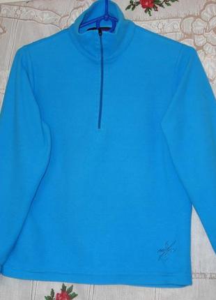 Кофта блакитного кольору"snow*rock" 10 років.
