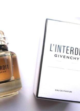 Givenchy l’interdit парфюмированная вода 100 ml духи живянки интердит парфюм l interdit