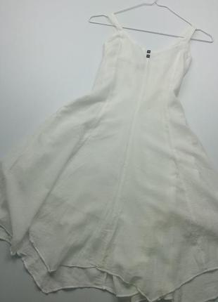 Легкое летнее платье blanc du nil белое1 фото