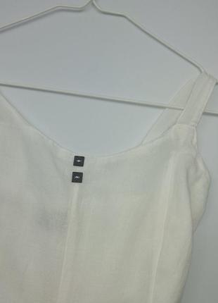 Легкое летнее платье blanc du nil белое 7
