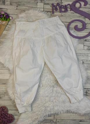 Женские шорты o&s хлопковые белые бриджи размер 40 xxs4 фото