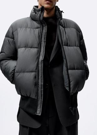 Пуховик куртка zara