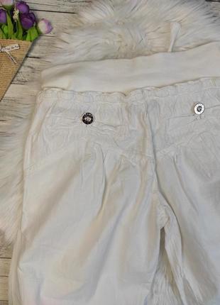 Женские шорты o&s хлопковые белые бриджи размер 40 xxs и 46 м5 фото