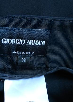 Чорні брендові штани - палаццо з 100% шовку від giorgio armani-оригінал3 фото