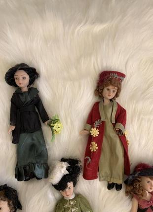Порцелянові фарфорові колекційні ляльки5 фото