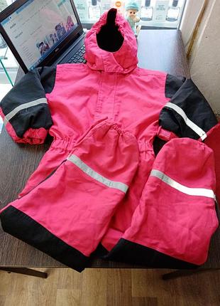 Демісезонний комбінезон на дівчину 6-7 років 122 см.