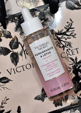 Олійка для волосся victorias secret. гранат та лотос віктория сікрет2 фото