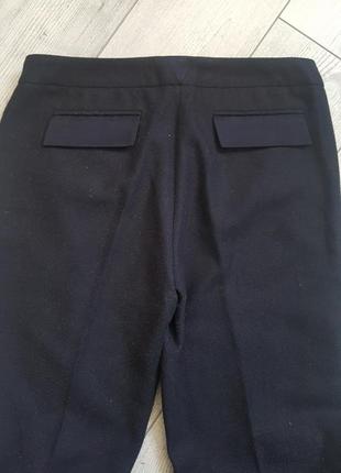 Штаны брюки из смесовой шерсти naf naf франция8 фото