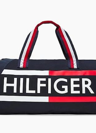 Велика сумка hilfiger duffle bag оригинал томми хилфигер спортивная унисекс модель