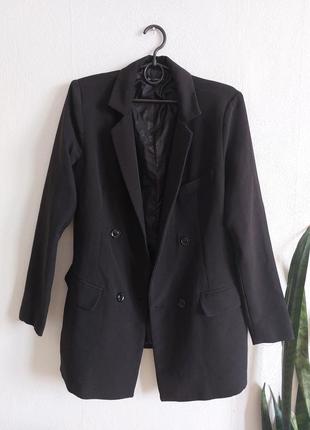 Шикарний подовжений жакет піджак