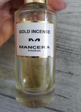 Mancera gold incense парфумована вода духи7 фото