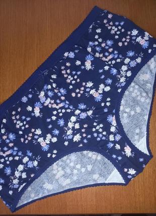 Трусы батал хлопок большой размер трусики на пышные формы