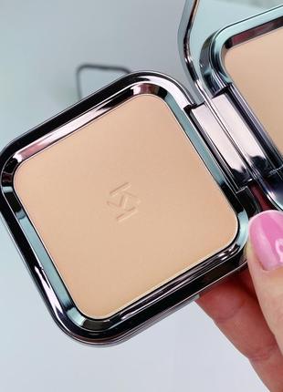 Пудра kiko milano matte fusion pressed powder  01. матова пудра кіко мілано