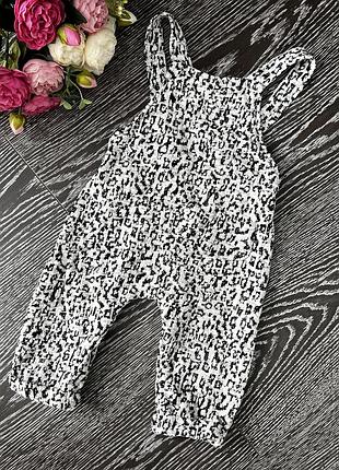 Ромпер на бретелях zara / комбинезон на бретельках / комбинезончик / комбез
