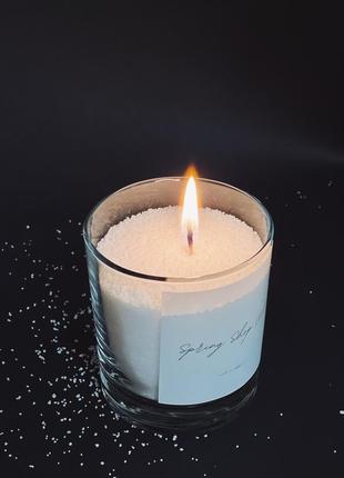 Набор для создания насыпанной свечи. подарочный набор.8 фото