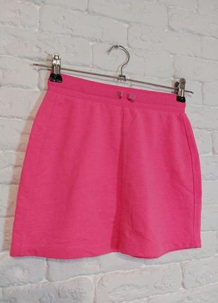 Фірмова яскрава трикотажна спідниця 8-9 років