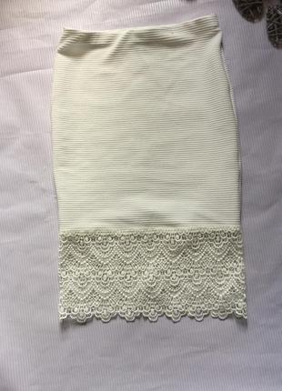 Шикарная юбка с ажуром