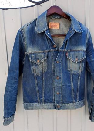 Чоловіча джинсова куртка levi strauss 70500.