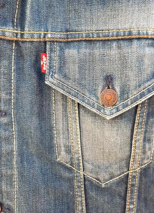 Мужская джинсовая куртка levi strauss 70500.4 фото