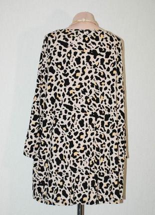 Супер батал туника кофта блуза блузка трикотажная с рукавом4 фото