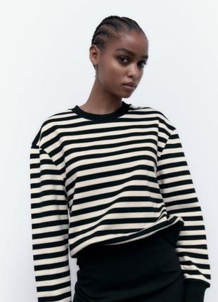 Свитшот свитер худи свитшот тельник зара zara s
