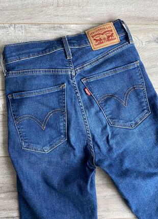 Джинси скіні levis глибока посадка