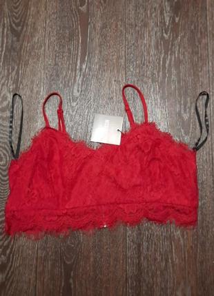 Новый брендовый кружный топ р.16 /44 от missguided