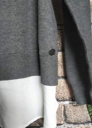 Фирменный вязаный свитер 2 в 1 от tcm tchibo.немечечник.оригинал.8 фото