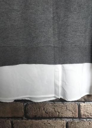 Фирменный вязаный свитер 2 в 1 от tcm tchibo.немечечник.оригинал.9 фото
