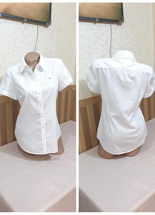 Рубашка. Tommy hilfiger. батист.