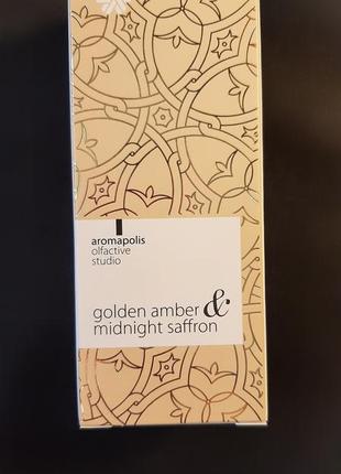 Golden amber &amp; midnight saffron, парфюмерная вода - aromapolis olfacti